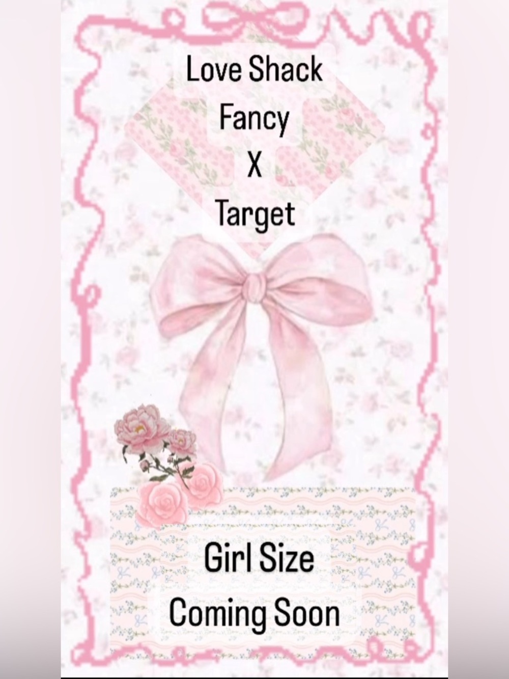 Love shack fancy x Target